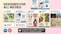 design click worthy canva pinterest pins and editable pin templates