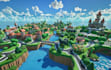 design roblox map, city map, model roblox level design, roblox game environment