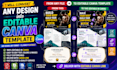 turn your PDF or any image into an editable canva template