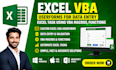 create excel vba userforms for data entry excel task using vba macros, functions