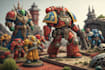 create warhammer 40k art