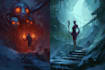 create concept art and illustration