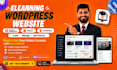 build learndash elearning and wordpress lms website