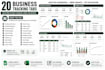 google sheets and excel business trackers dashboards