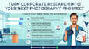find qualified corporate leads for headshot photographers