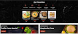 design a modern restaurant website with online menu and ordering