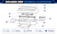 create vector line art and technical product illustrations