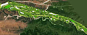 design 3d building terrain,golf course layout,site model from google map,fairway