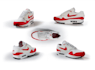 do 3d shoe model, shoe animation, footwear design, sneakers, shoe sole modelling