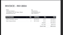 build an automated PDF invoice generator using python
