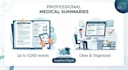 summarize medical research papers and scientific articles
