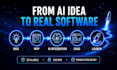 build ai saas web apps and software
