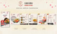 design japanese restaurant social media posts