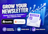 promote your beehiiv and substack newsletter to increase website visits