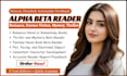 beta reader fantasy beta reader thriller beta reader fiction beta reader
