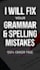 proofread and edit your english cv with perfect grammar