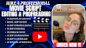 do movie script formatting proofreading editing and polish on your screenplay