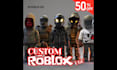 develop roblox game with custom map, building,  UI roblox studio