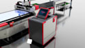 create 3d cnc machine animation industrial manufacturing animation