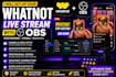set up your whatnot live stream with obs