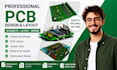 design custom pcb design, pcb layout, circuit design, schematic and gerber files