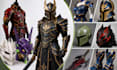 create custom eva foam cosplay armor, anime costumes and props
