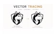 convert logo or image to high quality vector using pen tool