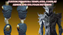 convert 3d models into printable pepakura cosplay templates