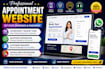 create a professional appointment enquiry website