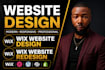 design wix website wix website redesign wix website design wix website