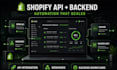 build custom shopify apps with node react and shopify API approval
