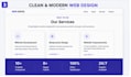 create a responsive HTML CSS website