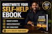 ghostwrite your self help ebook on mindset and personal development