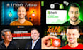 design professional finance and trading youtube thumbnails