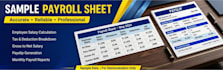 process payroll with accurate deduction calculations