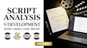 film script, screenplay tv series and movie script analysis and development
