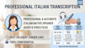 write SEO optimized blog posts and articles in italian