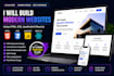 build a responsive website using HTML CSS javascript