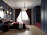 create a modern and cozy bedroom interior design