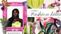 design a digital magazine spread or editorial lookbook