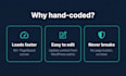convert figma or psd to a custom coded wordpress theme, no page builder