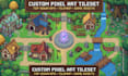 create 16bit 2d top down pixel art rpg tileset tilemap for godot unity rpg maker