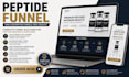 fda peptide lead capture peptide marketing peptide email funnel peptide website