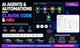 build ai agent and automation with claude code and n8n