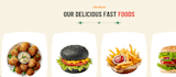 design a restaurant website with online food ordering