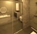 design a modern bathroom with 2d floor plan