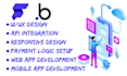 develop flutterflow webapp bubble io saas website flutter flow mobile app nocode