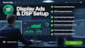 setup display advertising software via stackadapt adroll localiq adcreative fcc