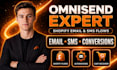 setup omnisend email marketing automation and shopify email flows