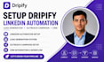 setup dripify linkedin automation lead generation outreach campaign crm